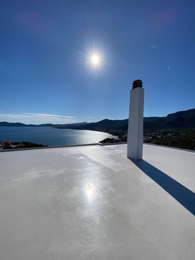Mimoza'S Sea View Apartment PalaiónTsiflíkion المظهر الخارجي الصورة