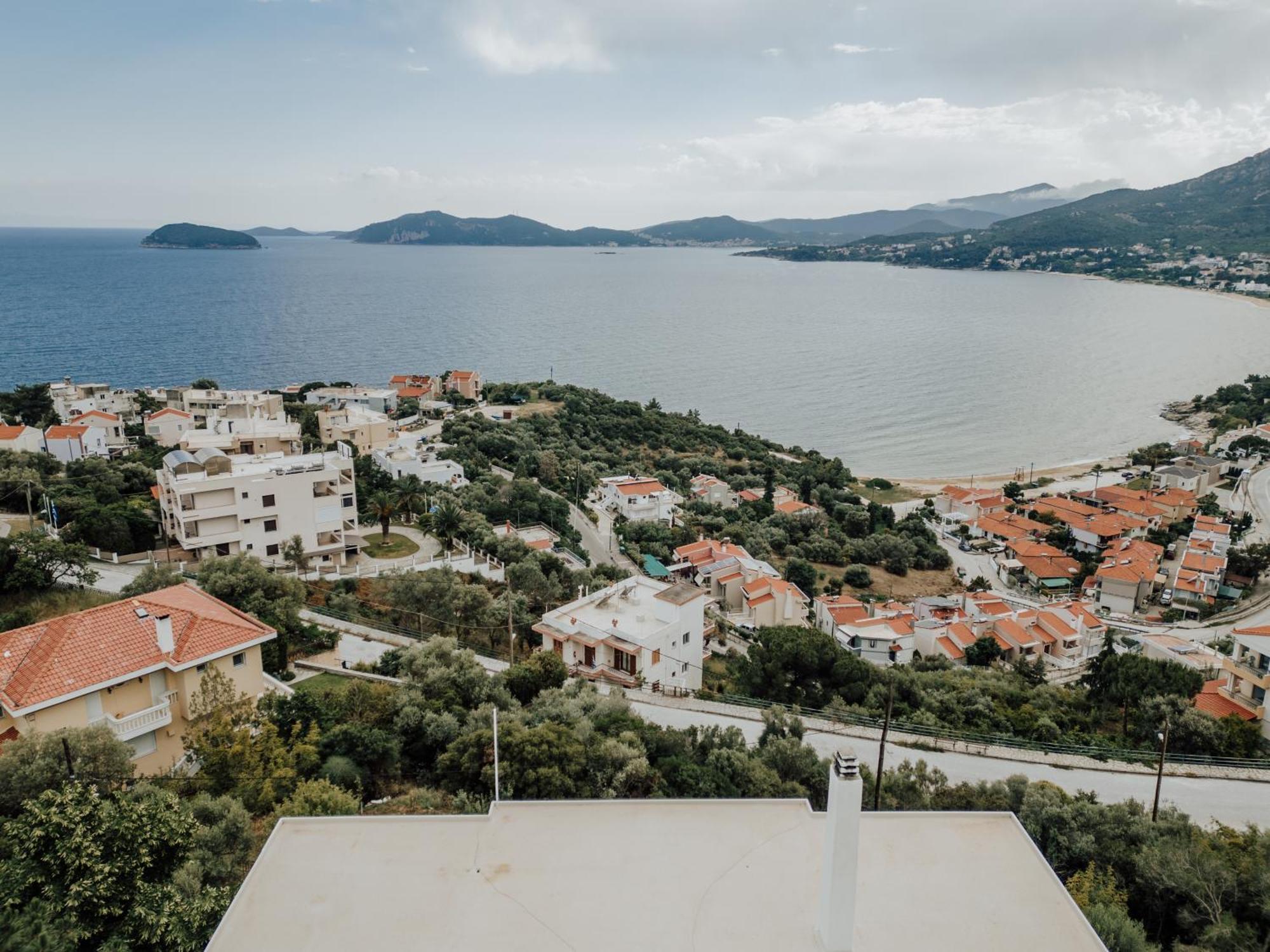 Mimoza'S Sea View Apartment PalaiónTsiflíkion المظهر الخارجي الصورة