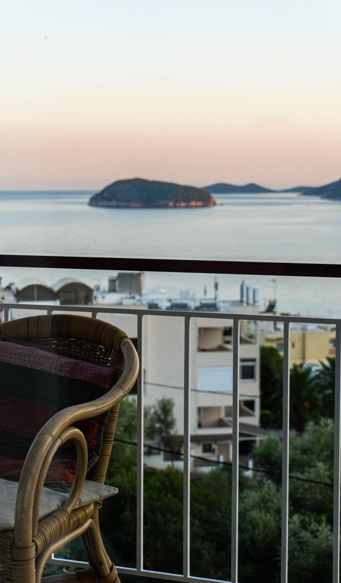 Mimoza'S Sea View Apartment PalaiónTsiflíkion المظهر الخارجي الصورة